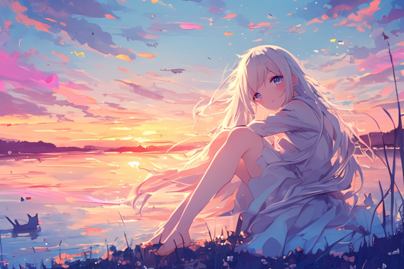 落日下的少女-密友之家