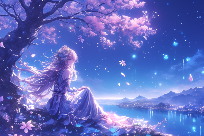 午夜樱花树下的约会-密友之家